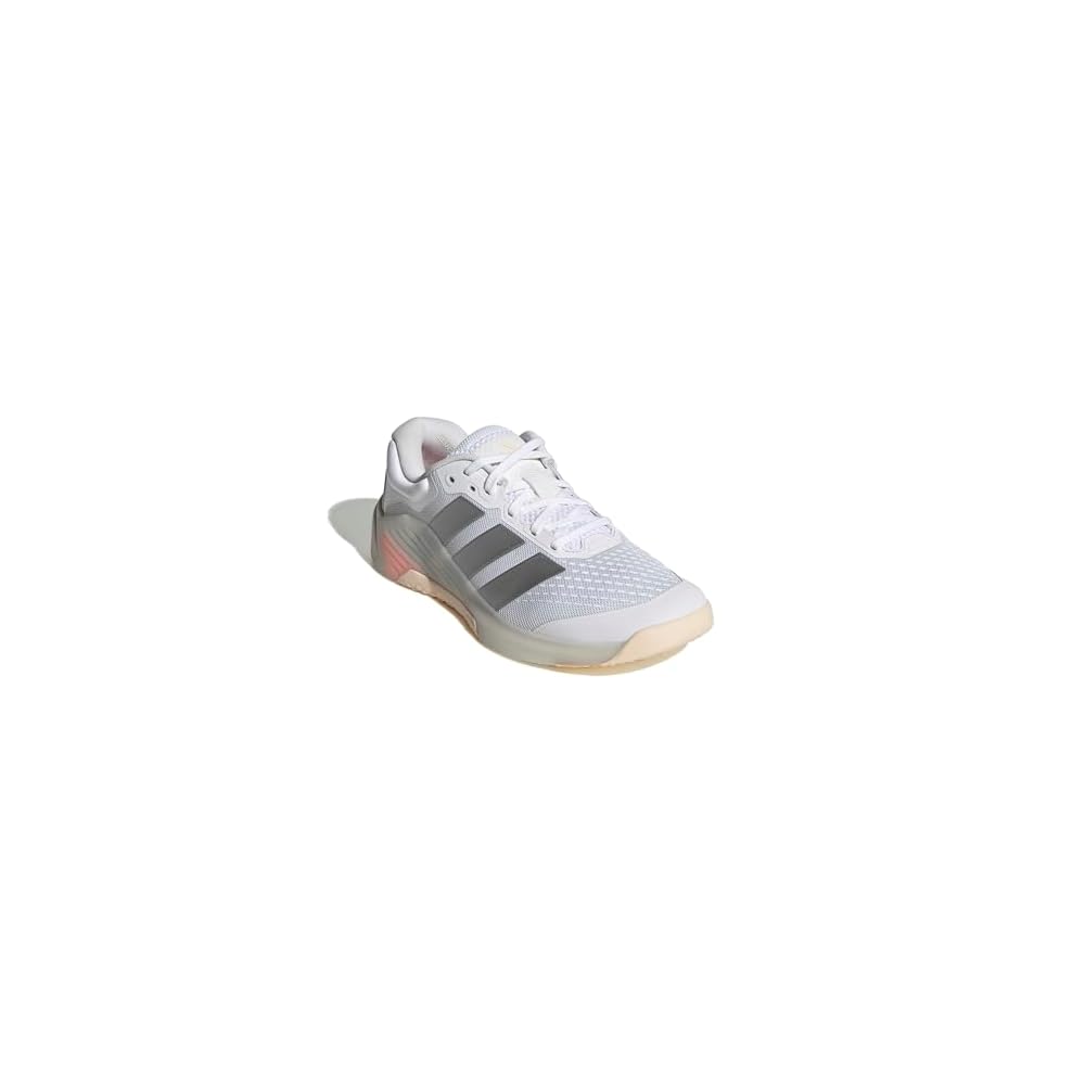 White/Silver Metallic