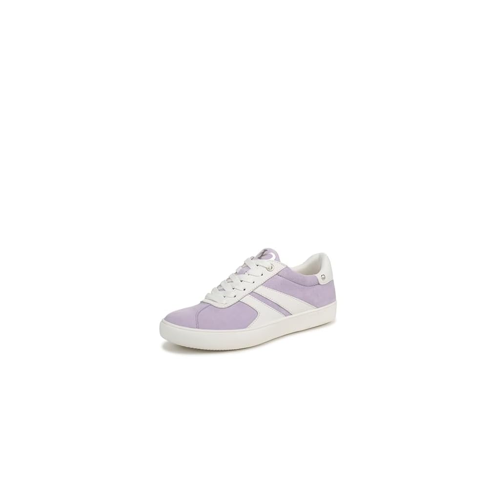 Lilac Suede/Warm White Leather
