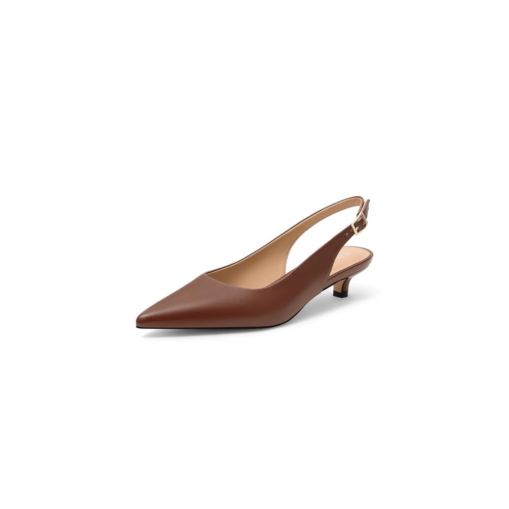 Dark Brown-slingback