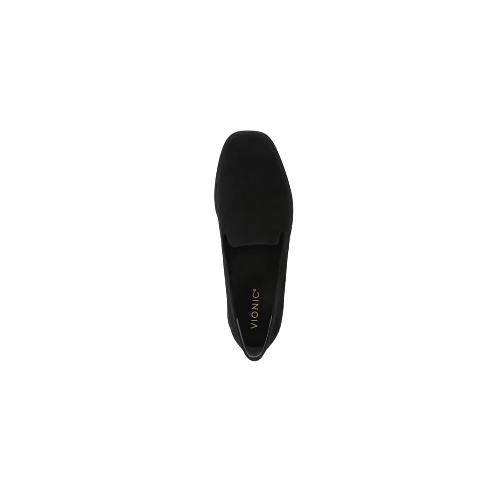 Black Suede Leather