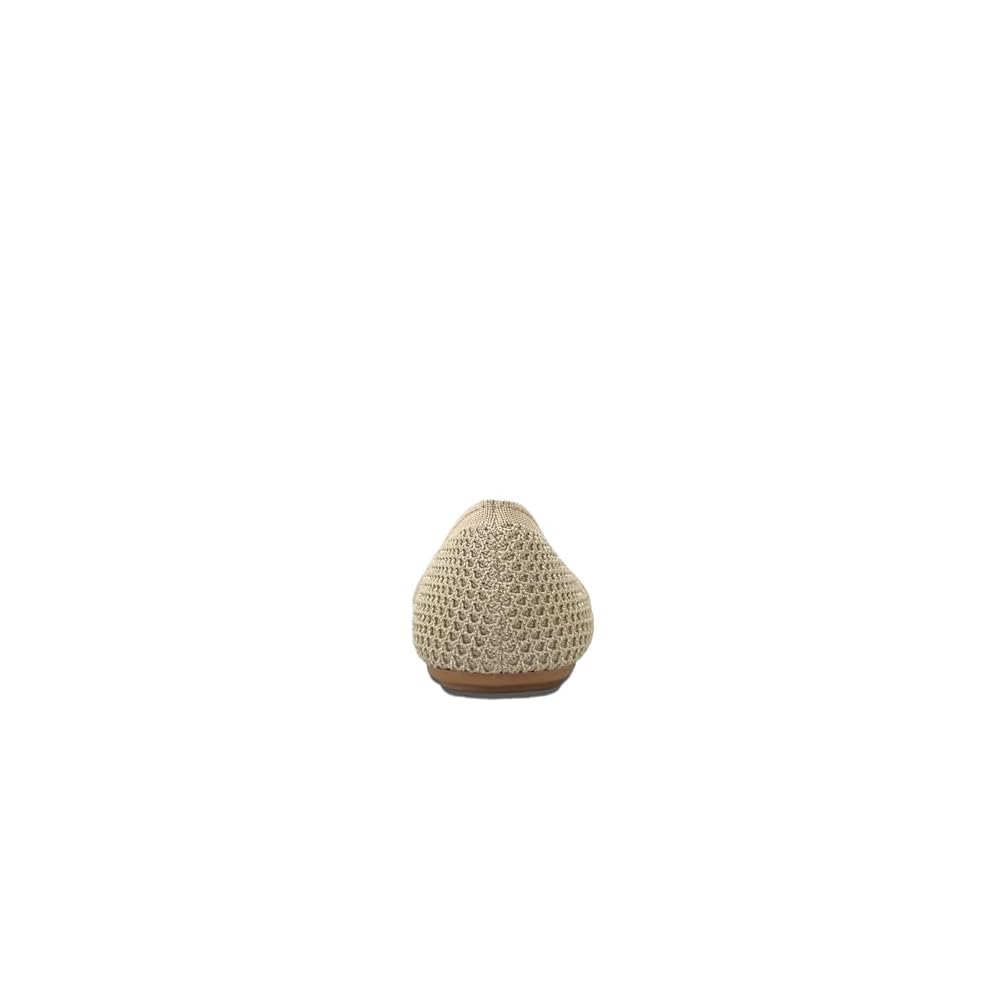 Soft Gold Metallic Knit