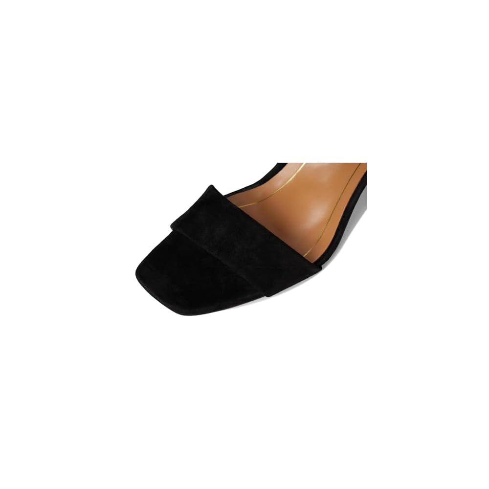 Black Waxed Suede