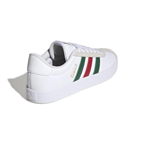 White/Dark Green/Power Red