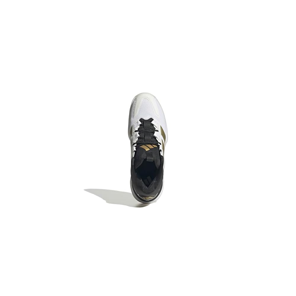 White/Gold Metallic/Black