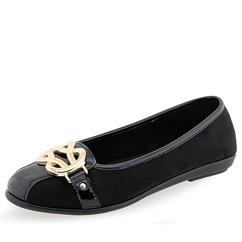 Black Faux Suede
