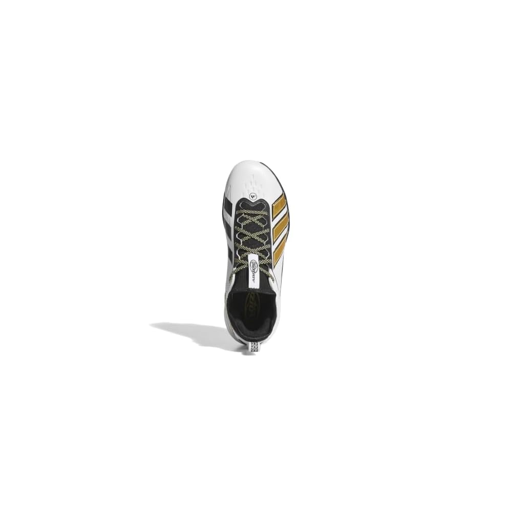 White/Gold Metallic/Black