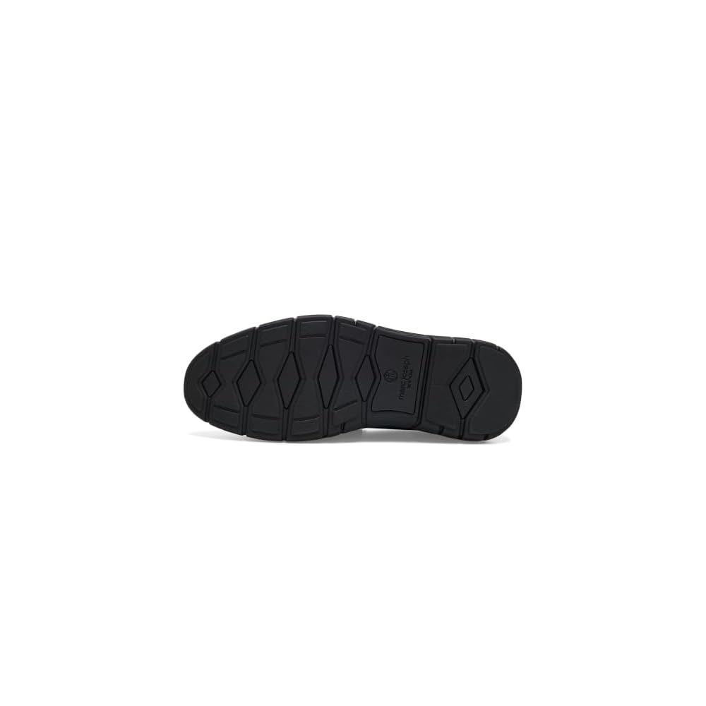 Black Grainy Leather/Black