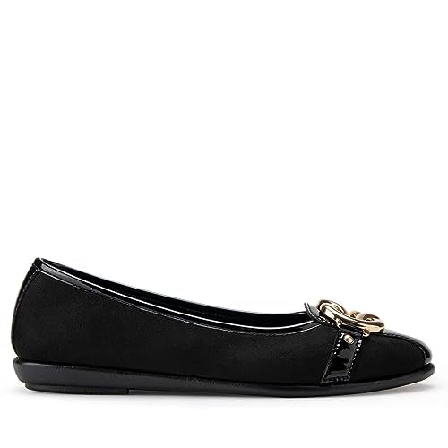 Black Faux Suede