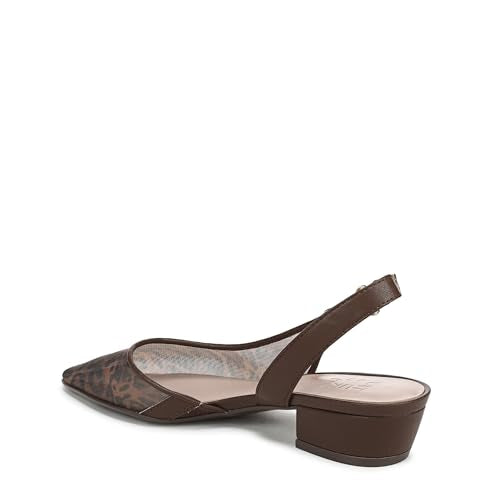 Brown Leopard Print Mesh