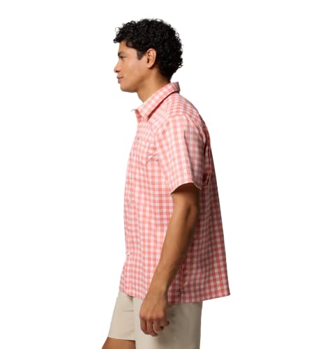 Faded Peach Palaka Grid
