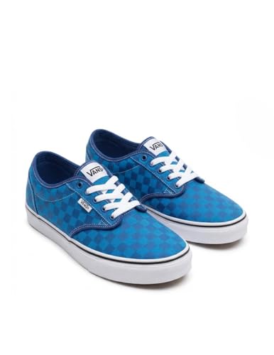 Tonal Check True Blue