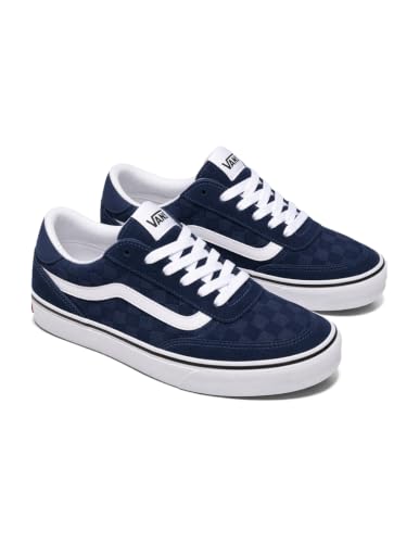 Embossed Suede Deep Indigo