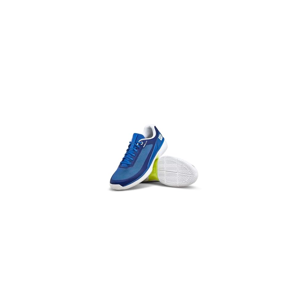 Deja Vu Blue/White/Safety Yellow