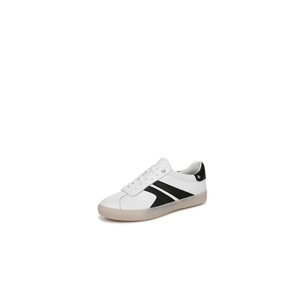 White/Black Leather