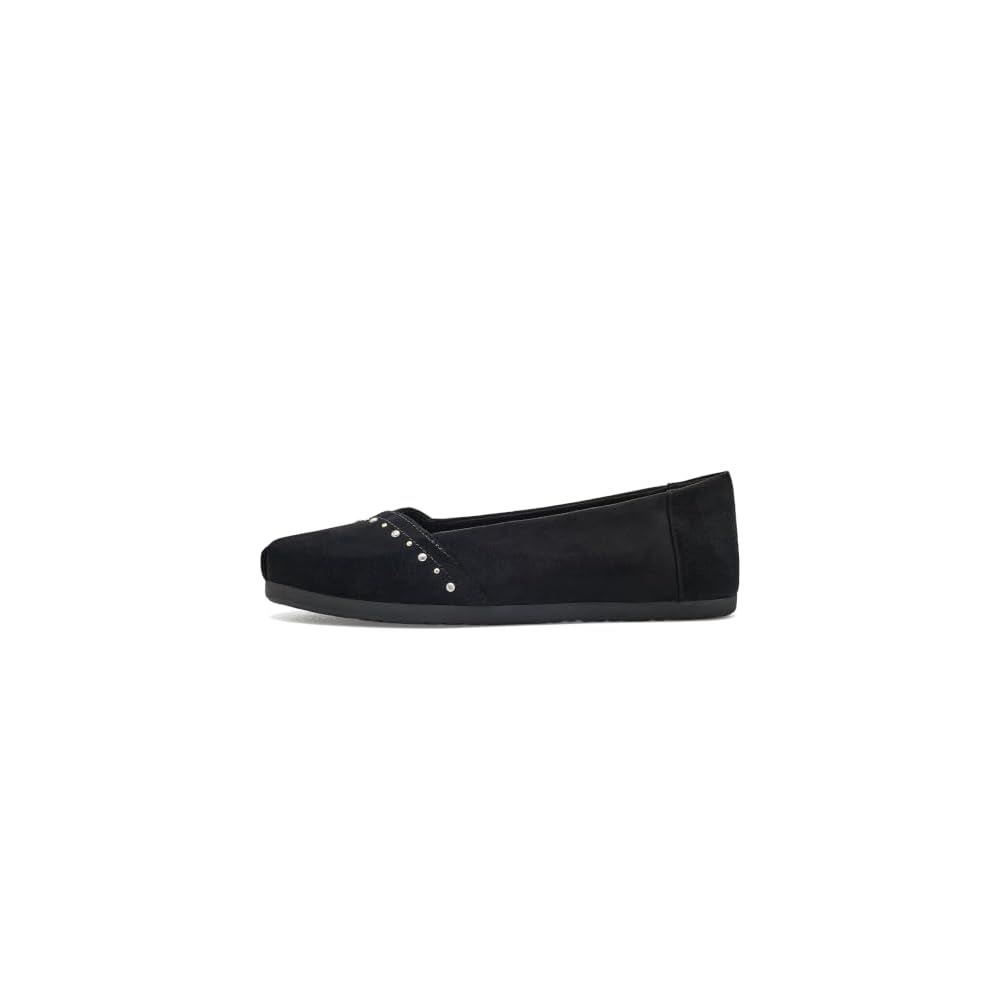 Black Microsuede/Studs