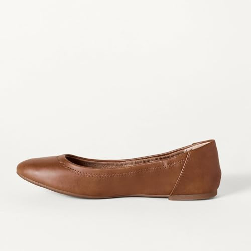 Chestnut Brown Faux Leather