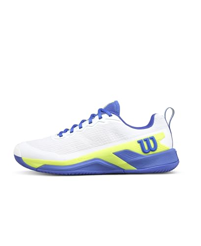 White/Amparo Blue/Safety Yellow