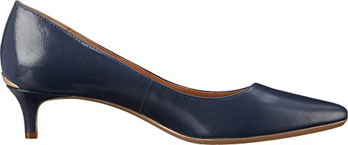 Navy Leather