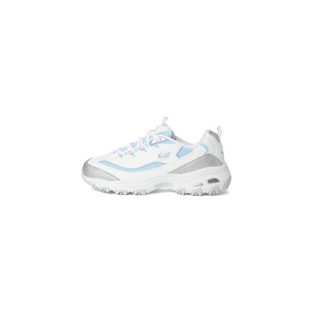White/Silver/Light Blue