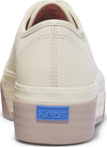 Off White/Taupe Bumper Foxing Stripe