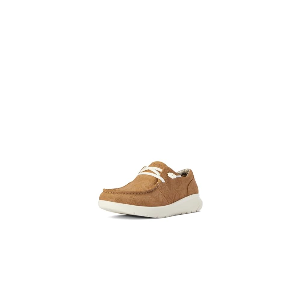 Tan Floral Emboss
