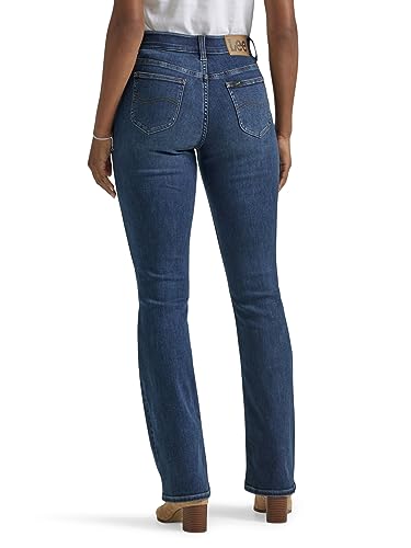 Lee Women's Ultra Lux Comfort with Flex Motion Bootcut Jean, Star Rise, 10 Long