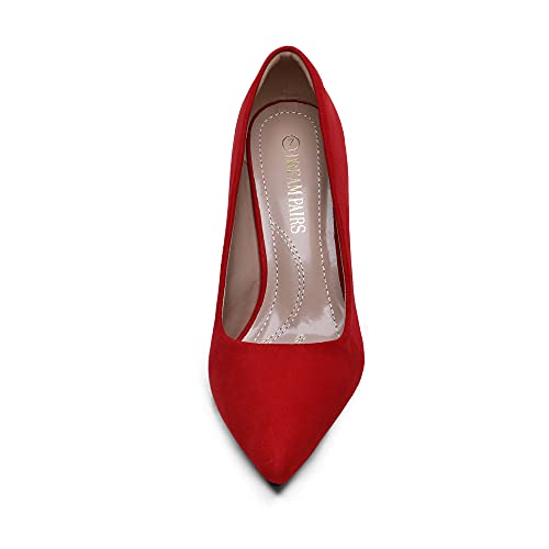 Red/Suede
