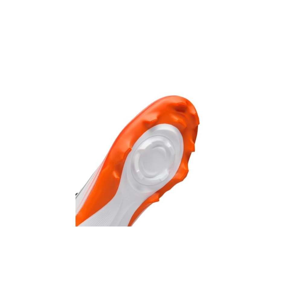 White/Safety Orange/Metallic Silver/Black