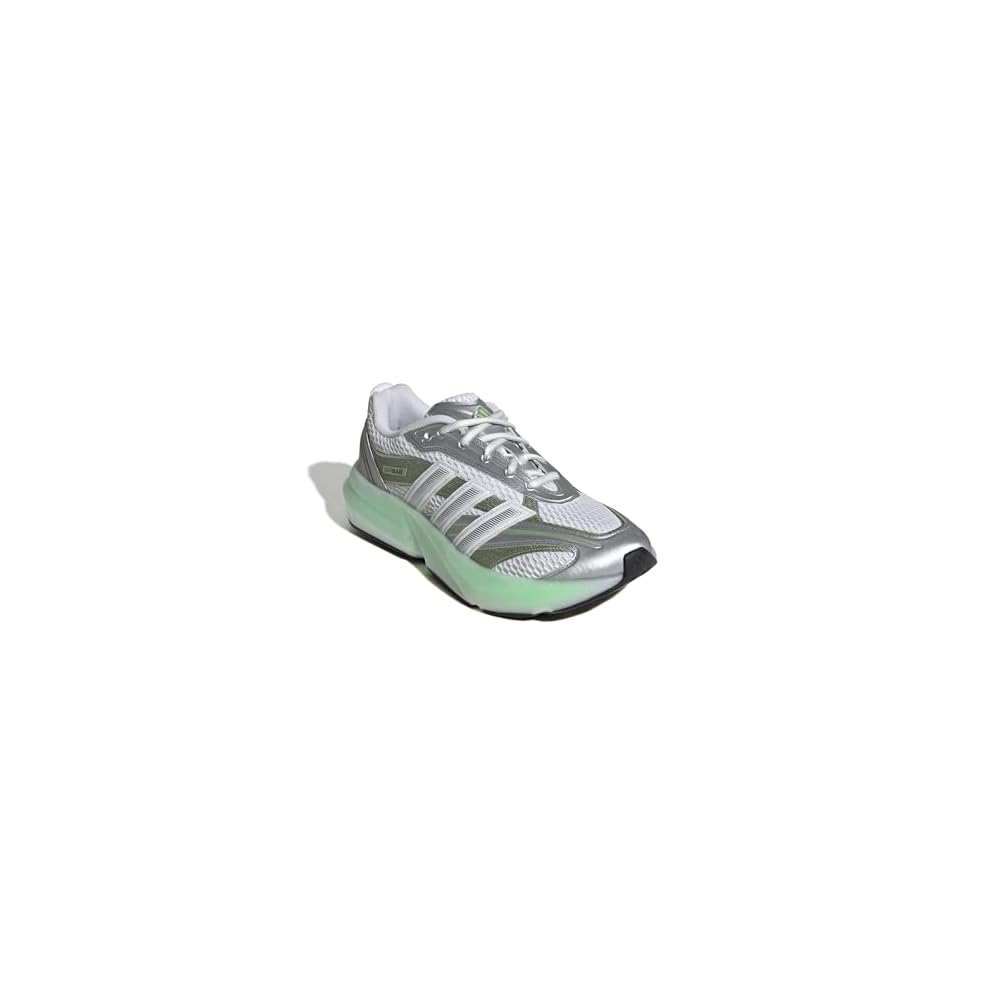 White/Silver Metallic/Magic Lime Metallic