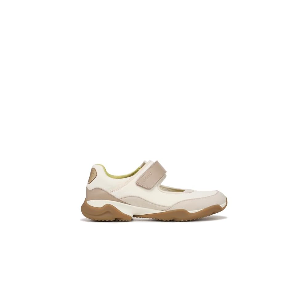 Ivory/Gold Leather & Suede