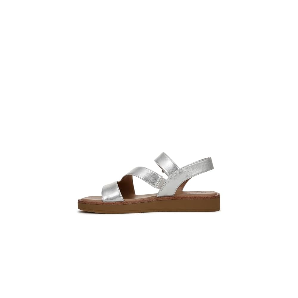 Silver Faux Leather