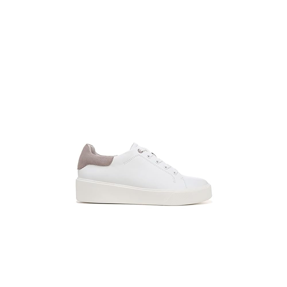 White Leather Grey Suede