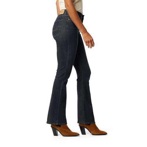 Levi Strauss Signature Gold Women's Size Totally Shaping Bootcut Jeans Mid-Rise Stretch Denim (Also Available in Plus), Indigo Void, 20 Plus Long