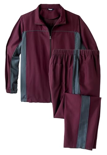 Deep Burgundy Carbon Colorblock