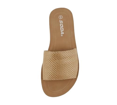Dark Tan Raffia