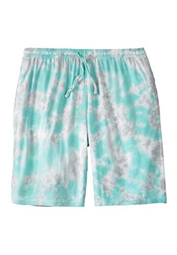 Blue Grey Tie Dye