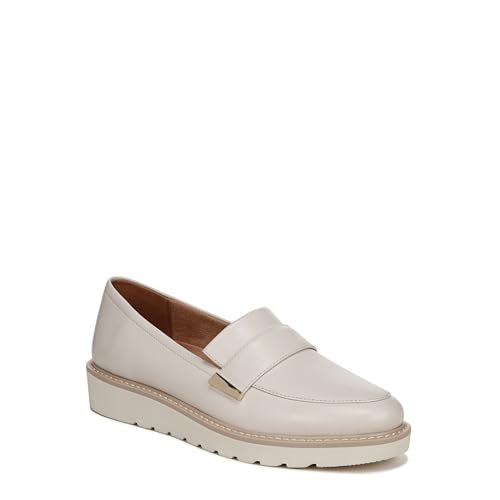 Satin Pearl White Leather