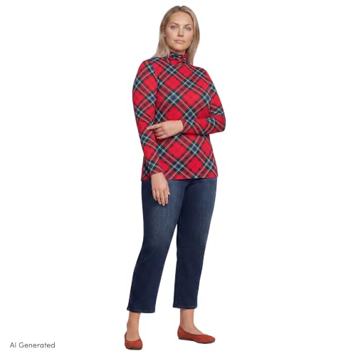 Compass Red/Pine Plaid