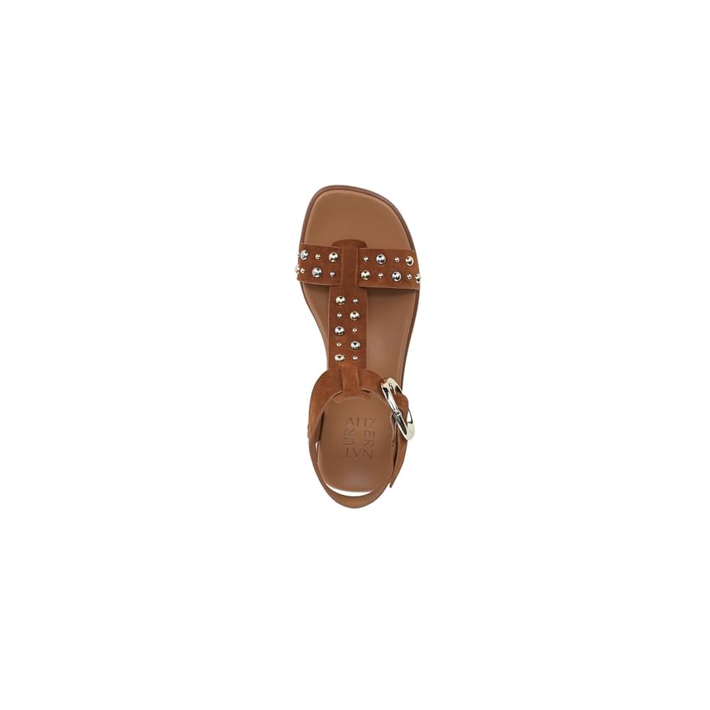 Dark Chestnut Stud Suede