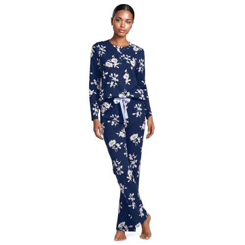Deep Sea/Ivory Floral