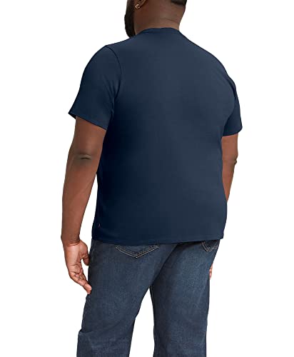 Big Graphic Tee Dress Blues (No Stretch)