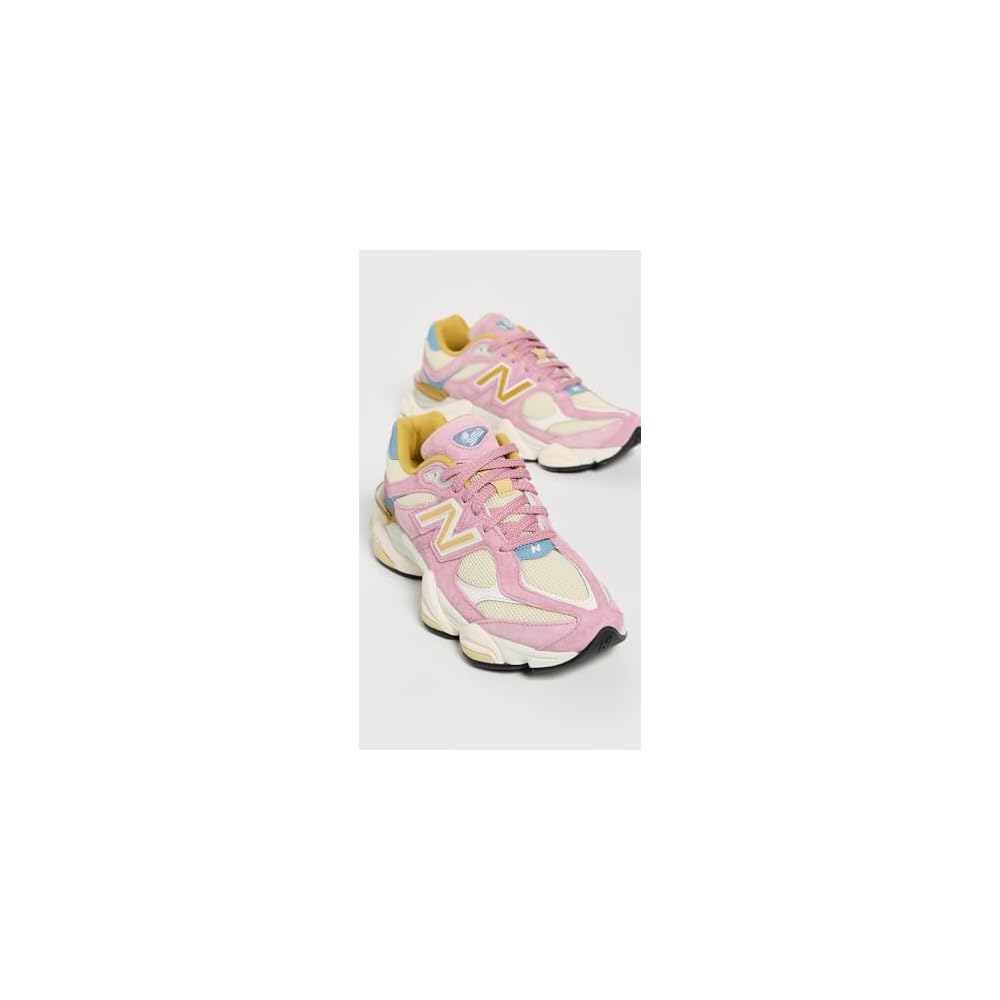 Pink Suede/Blue/Yellow