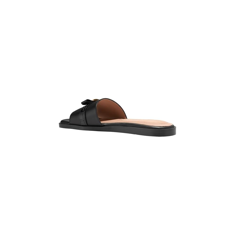 Black Lthr/Black Croc Print