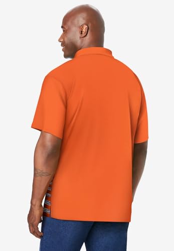 Electric Orange Digital Ombre