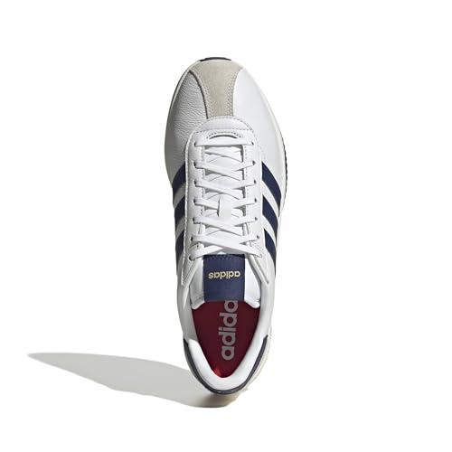White/Dark Blue/Gold Metallic