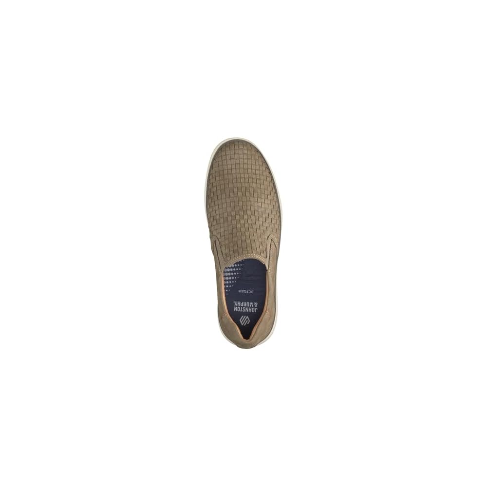 Taupe Woven Tumbled Nubuck