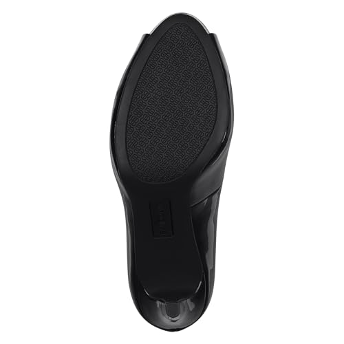 Black Sleek Patent Pu