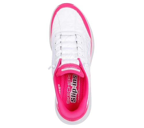 White/Hot Pink