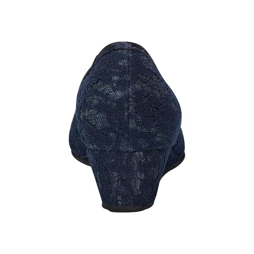 Navy Lace