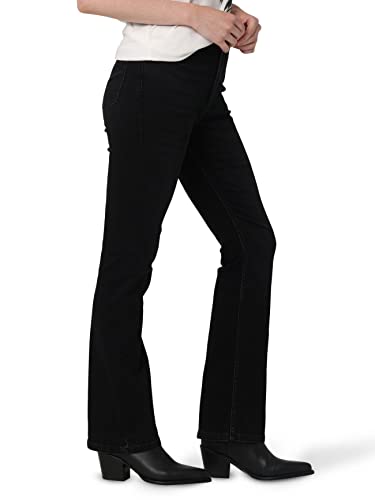 WranglerwomensHigh Rise Bold Boot Jean Black Wash